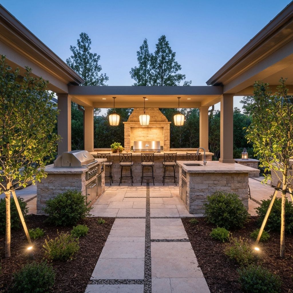 Outdoor Kitchen Pavilion